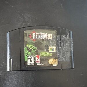 Tom Clancy’s Rainbow Six – Nintendo 64 (N64) Cartridge Authentic Tested Working